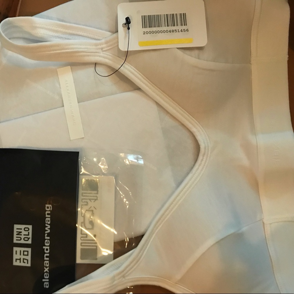 Alexander Wang x uniqlo heat tech bra